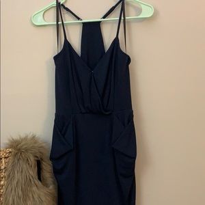 BCBG Mini Dress with Front Pockets